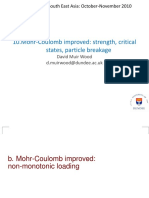 10.Mohr-Coulomb Improved: Strength, Critical States, Particle Breakage