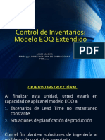 Subunidad Iii - Modelo Eoq Extendido