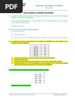 Hoja de Trabajo 11 - Cuartles y Percentiles