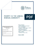 Poverty in The Lesbian, Gay, and Bisexual Community: March 2009