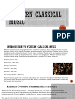 Western Classical Music Overview 2