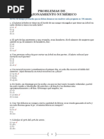 Razonamiento Matemático 1 Minuto/ejercicio