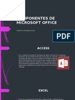 Componentes de Microsoft Office