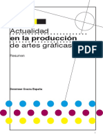 Actual La Produccion de Artes Graficas PDF