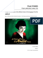 Amelie Film Language Analysis