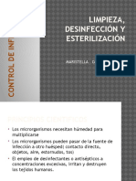 Limpieza, Desinfeccion y Esterilizacion