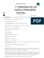 Textos y Tendencias de La Filosofía Francesa Actual