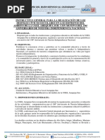 Instructivo General para La Realización de Los Desfiles Cívicos Escolares en Los Distritos Del Ambito de La Ugel Arequipa Sur Con Motivo Del 196º Aniversario de Nuestra Independencia Nacional