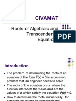 5 Numerical Methods 1 Incremental and Bisection