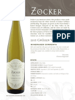 15 Zocker Gruner TechSheet