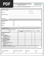 Emp Clearance Form