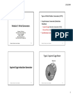 Module 5: Wind Generators Module 5: Wind Generators: Squirrel Cage Induction Generator