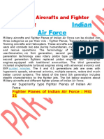 Indian Air Force: Military Aircrafts and Fighter Planes of