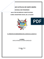 CARLOS RENZO OLIVERA GONZALES - El Principio de Subsidiariedad en La Encíclica Laudato Si PDF