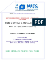 MSTC e Bulletin