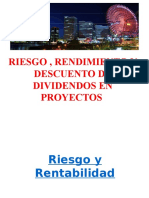 Riesgo y Rendimiento