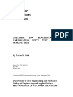 Carbonation and Chloride Penetration