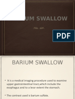 Bariumswallow