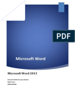 Unidad 02 - El Entorno de Word 2013