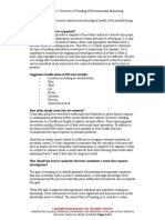 Guidance 112 Overview of Trending of Environmental Monitoring Sample