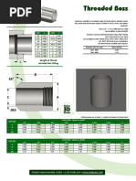 Threaded Boss