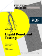 ASNT Handbook Volume 2 Liquid Penetrant Testing