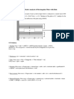 EX03. 2D Static Analysis of Rectangular Plate With Hole