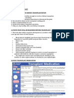 Renal Transplant: 1) Steps Involved in Kidney Transplantation