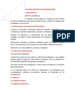 Formato de Proyecto de Investigaciòn Conferencia