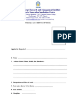 Proforma A CV PDF