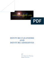 Denture Cleansers