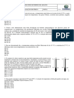 Avaliação Física 2 Ano II Unidade