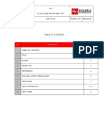 GIS Test Procedure