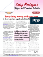 Katey's Rights and Freedom Bulletin No. 13