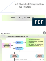 Chapter 4 Chemical Composition of The Cell