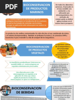 Bioconservacion de Productos Vegetales, Marinos y Bebidas