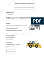 Test Cargador Frontal Caterpillar 950g II