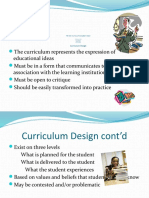 Tylers Curriculum Model