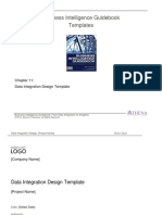 BIGuidebook Templates - BI Logical Data Model - Data Integration Design