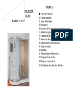 Manual Cabina Sauna Artica F 819