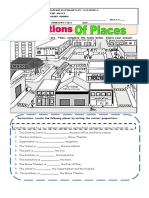 Guia 8 Places and Prepositions 3 Term