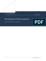 DemoScript To-Increase AX Anywhere V60 For Ax2012 R3