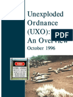 Unexploded Ordnance (UXO) An Overview