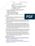 Tutorial On The Trimble 4000SST Checklist For Gathering Data