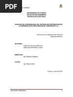 ANÁLISIS DE CONFIABILIDAD DEL SISTEMA DE DISTRIBUCIÓN DE LA EMPRESA ELECTRICA REGIONAL CENTROSUR CA - Te322 PDF