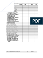 Lista de Estudiantes de Cuarto y Quinto Año