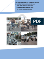 Plan Nacional Del Decenio de Acción para La Seguridad Vial 2015 - 2020 (Reelanzamiento 1)