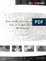 Test Evaluacion Nivel CursoIntermedioArduino 0