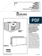 Product Data: Features/Benefits