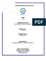 Tarea 1 Lengua Española en Educacion Básica III